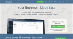 Desktop Screenshot of acrual.com